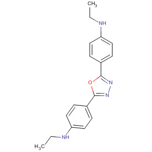 Benzenamine, 4,4'-(1,3,4-oxadiazole-2,5-diyl)bis[N-ethyl-
