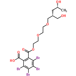 1,2-BENZENEDICARBOXYLIC ACID 3,4,5,6-TETRABROMO-,2-[2-[2-(2-HYDROXYPROPOXY)PROPOXY]ETHOXY]ETHYL 2-HYDROXYPROPYL ESTER