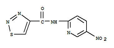 1,2,3-Thiadiazole-4-carboxamide,N-(5-nitro-2-pyridinyl)-