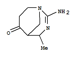 1,3-Diazabicyclo[3.3.1]non-2-en-6-one,2-amino-4-methyl-