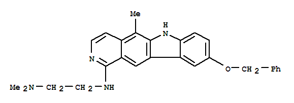 N'-[9-(benzyloxy)-5-methyl-6H-pyrido[4,3-b]carbazol-1-yl]-N,N-dimethylethane-1,2-diamine