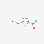 1H-IMIDAZOLE-4-CARBONYL CHLORIDE,2-PROPYL-