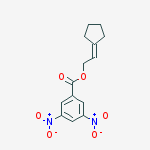 2-cyclopentylideneethyl 3,5-dinitrobenzoate