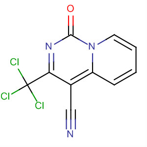 1H-Pyrido[1,2-c]pyrimidine-4-carbonitrile, 1-oxo-3-(trichloromethyl)-