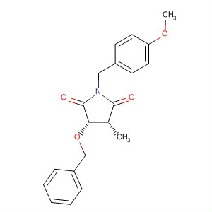 2,5-Pyrrolidinedione,1-[(4-methoxyphenyl)methyl]-3-methyl-4-(phenylmethoxy)-, (3R,4S)-