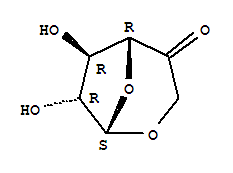 b-L-arabino-Hexofuranos-5-ulose,1,6-anhydro-