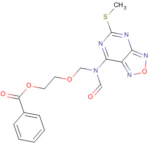 Formamide,N-[[2-(benzoyloxy)ethoxy]methyl]-N-[5-(methylthio)[1,2,5]oxadiazolo[3,4-d]pyrimidin-7-yl]-