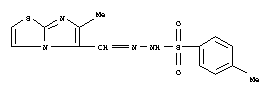 4-methyl-N'-[(6-methylimidazo[2,1-b][1,3]thiazol-5-yl)methylidene]benzenesulfonohydrazide