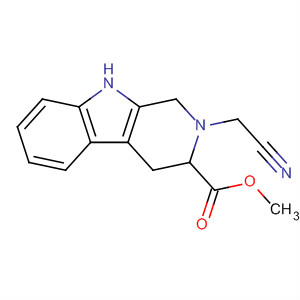1H-Pyrido[3,4-b]indole-3-carboxylic acid,2-(cyanomethyl)-2,3,4,9-tetrahydro-, methyl ester