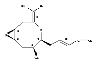 (1S,3Z,8R)-3-(1-Bromopropylidene)-6β-chloro-5β-[(E)-2-penten-4-ynyl]-4,9-dioxabicyclo[6.1.0]nonane