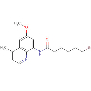 Hexanamide, 6-bromo-N-(6-methoxy-4-methyl-8-quinolinyl)-