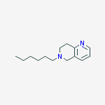 6-hexyl-5,6,7,8-tetrahydro-1,6-naphthyridine