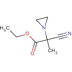 1-Aziridinepropanoic acid, 2-cyano-, ethyl ester