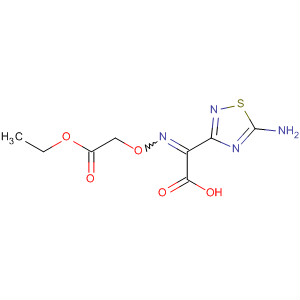 1,2,4-Thiadiazole-3-acetic acid,5-amino-a-[(2-ethoxy-2-oxoethoxy)imino]-, (Z)-