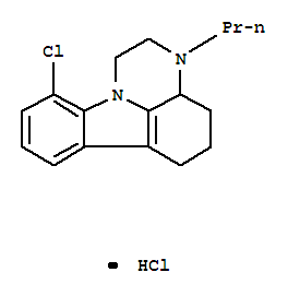10-chloro-3-propyl-2,3,3a,4,5,6-hexahydro-1H-pyrazino[3,2,1-jk]carbazole hydrochloride