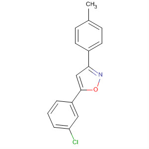 Isoxazole, 5-(3-chlorophenyl)-3-(4-methylphenyl)-