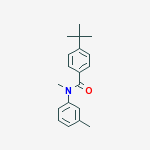 N-METHYL-N-(3-METHYLPHENYL)-4-TERT-BUTYL-BENZAMIDE