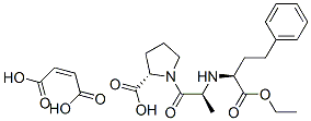 (S)-1-[N-[1-(ethoxycarbonyl)-3-phenylpropyl]-L-alanyl]-L-proline maleate