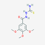 2-(3,4,5-Trimethoxybenzoyl)hydrazinecarbothioamide