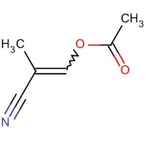 2-Propenenitrile, 3-(acetyloxy)-2-methyl-