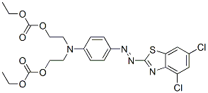 ethyl 5-[4-[(4,6-dichlorobenzothiazol-2-yl)azo]phenyl]-9-oxo-2,8,10-trioxa-5-azadodecanoate