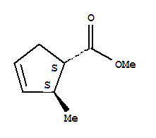 3-Cyclopentene-1-carboxylicacid, 2-methyl-, methyl ester, (1S,2S)-