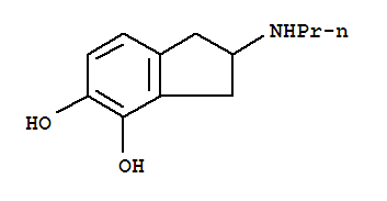 1H-Indene-4,5-diol,2,3-dihydro-2-(propylamino)-