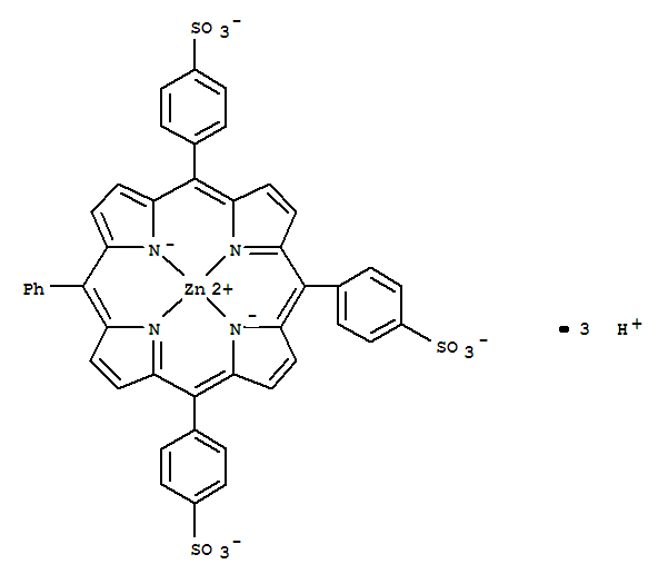 zinc tetraphenylporphyrintrisulfonate