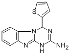 4-THIOPHEN-2-YL-1,4-DIHYDRO-BENZO[4,5]IMIDAZO[1,2-A][1,3,5]TRIAZIN-2-YLAMINE