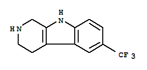 1H-Pyrido(3,4-b)indole, 2,3,4,9-tetrahydro-6-(trifluoromethyl)-