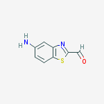 2-Benzothiazolecarboxaldehyde, 5-amino-