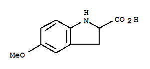 5-methoxy-2,3-dihydro-1H-indole-2-carboxylic acid
