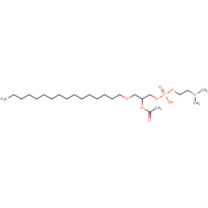 Phosphoric acid, mono[2-(acetyloxy)-3-(hexadecyloxy)propyl]mono[2-(dimethylamino)ethyl] ester