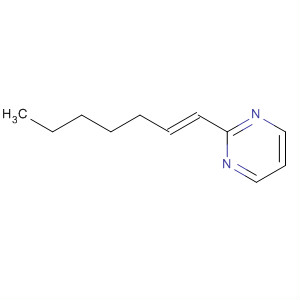 Pyrimidine, 2-(1E)-1-heptenyl-