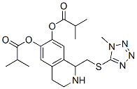 PROPANOIC ACID 2-METHYL-,1,2,3,4-TETRAHYDRO-1-[[(1-METHYL-1H-TETRAZOL-5-YL)THIO]METHYL]-6,7-ISOQUINOLINEDIYL ESTER