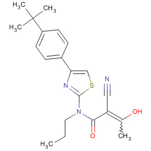 2-Butenamide,2-cyano-N-[4-[4-(1,1-dimethylethyl)phenyl]-2-thiazolyl]-3-hydroxy-N-propyl-