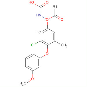 Carbamic acid, [3-chloro-4-(3-methoxyphenoxy)phenyl]-, methyl ester