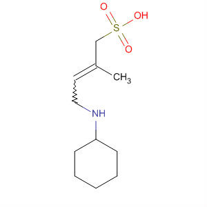 2-Butene-1-sulfonic acid, 4-(cyclohexylamino)-2-methyl-