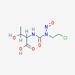 N-[(2-chloroethyl)(nitroso)carbamoyl]threonine