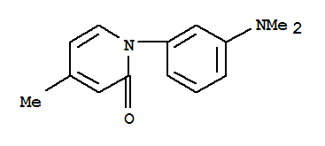 2-1H-PYRIDINONE,1-[3-(DIMETHYLAMINO)PHENYL]-4-METHYL-