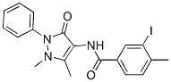 N-(1,5-dimethyl-3-oxo-2-phenyl-pyrazol-4-yl)-3-iodo-4-methyl-benzamide