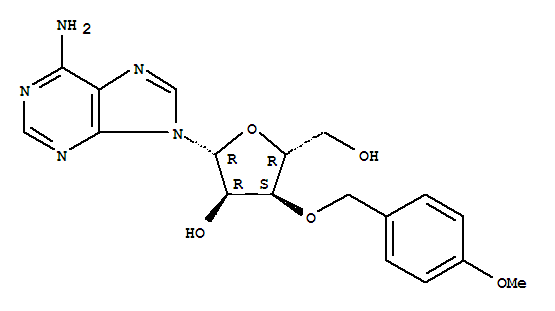9-[3-O-(4-methoxybenzyl)pentofuranosyl]-9H-purin-6-amine