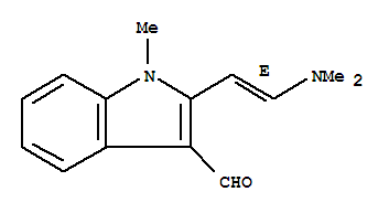 1H-Indole-3-carboxaldehyde,2-[(1E)-2-(dimethylamino)ethenyl]-1-methyl-
