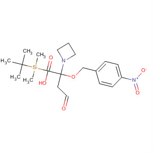 2-Azetidinebutanoic acid,1-[(1,1-dimethylethyl)dimethylsilyl]-b-hydroxy-4-oxo-,(4-nitrophenyl)methyl ester