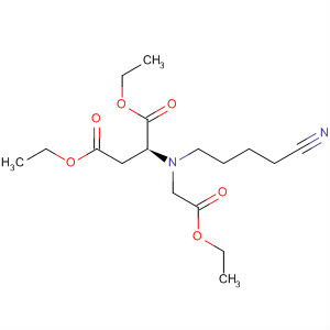 Aspartic acid, N-(4-cyanobutyl)-N-(2-ethoxy-2-oxoethyl)-, diethyl ester
