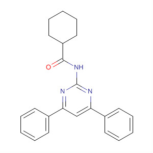 Cyclohexanecarboxamide, N-(4,6-diphenyl-2-pyrimidinyl)-