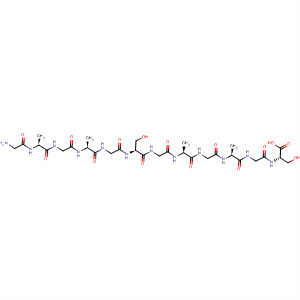 L-Serine,glycyl-L-alanylglycyl-L-alanylglycyl-L-serylglycyl-L-alanylglycyl-L-alanylglycyl-