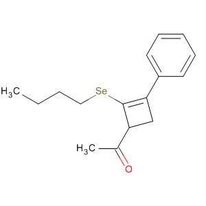 Ethanone, 1-[2-(butylseleno)-3-phenyl-2-cyclobuten-1-yl]-