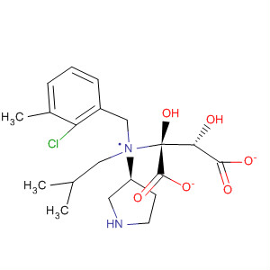 3-Pyrrolidinamine,N-[(2-chloro-3-methylphenyl)methyl]-N-(2-methylpropyl)-, (3S)-,(2S,3S)-2,3-dihydroxybutanedioate