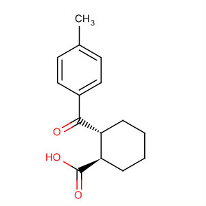 Cyclohexanecarboxylic acid, 2-(4-methylbenzoyl)-, (1R,2R)-